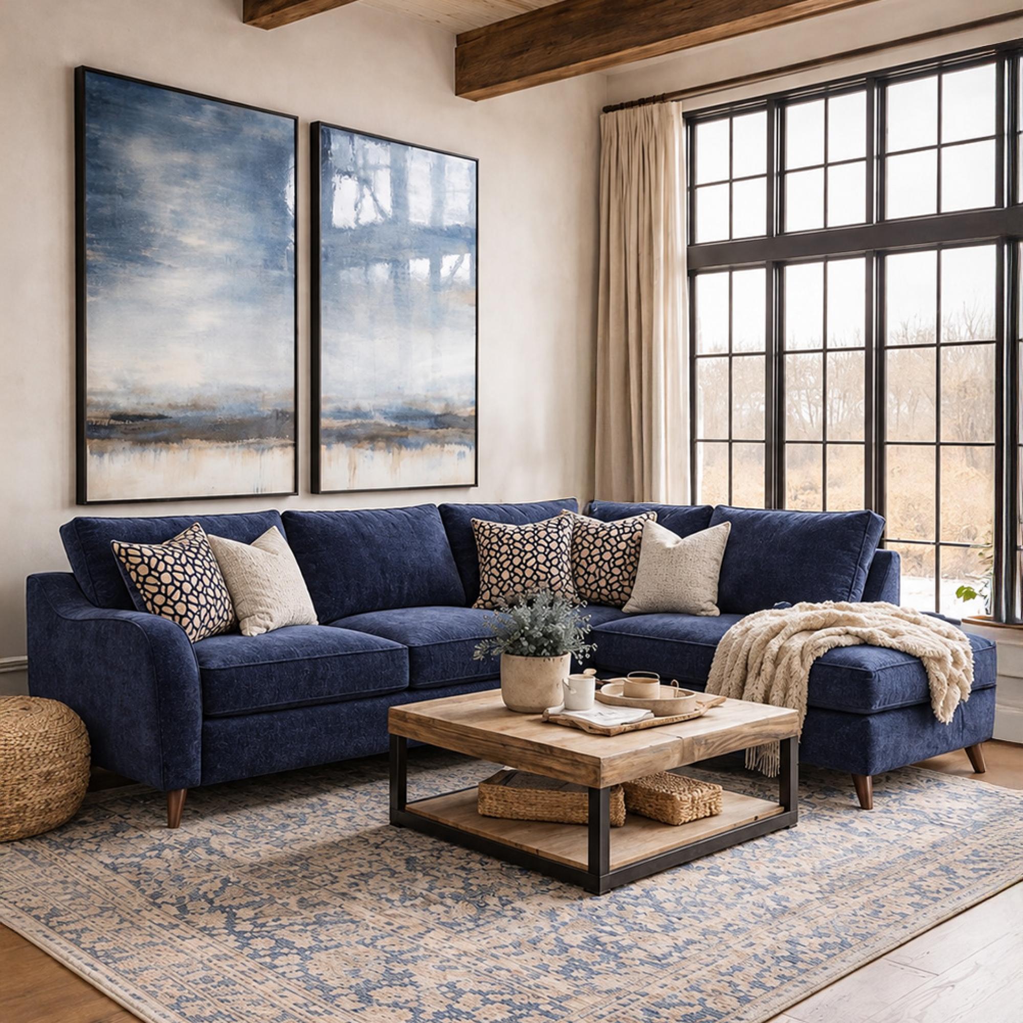 Buoyant Varley Fabric Corner Sofa - LH2/RFC/FST - Variation Available