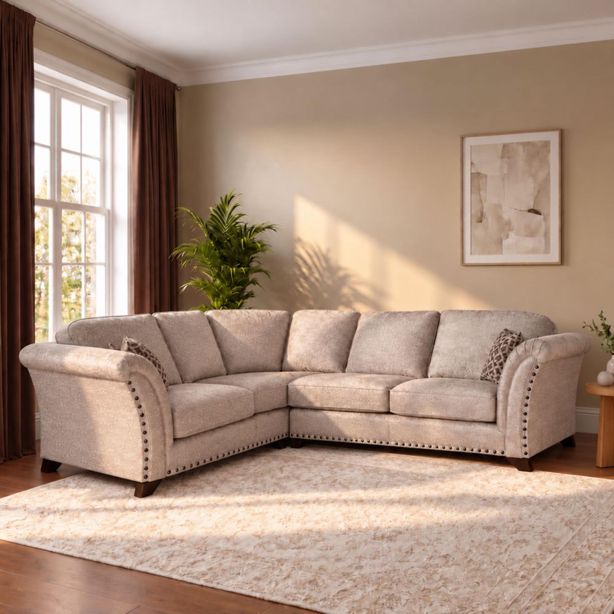 Buoyant Vesper Fabric Corner Sofa - LH1/COR/RH2 - Variation Available