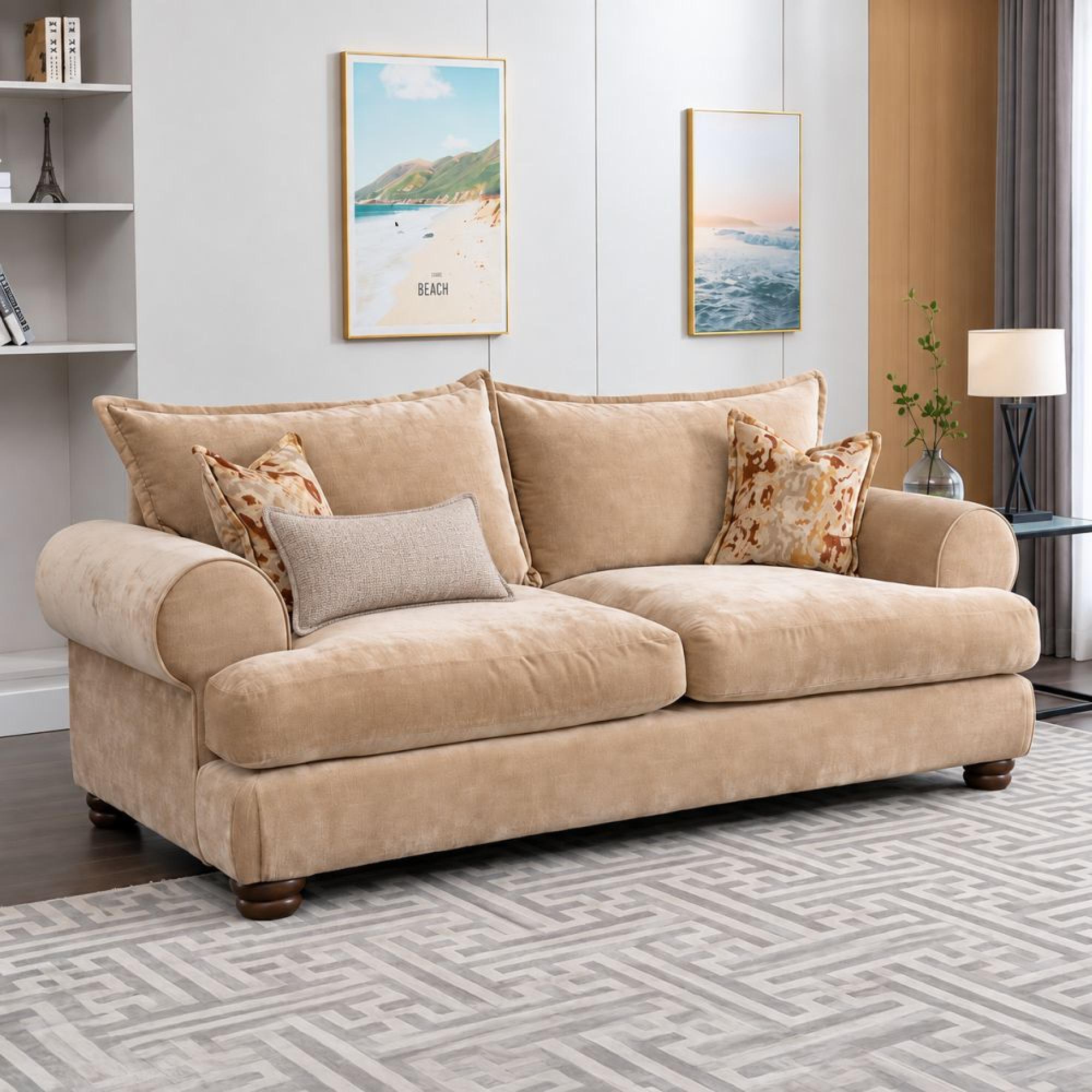 Buoyant Viscount Fabric Sofa - 3 Seater - Variation Available
