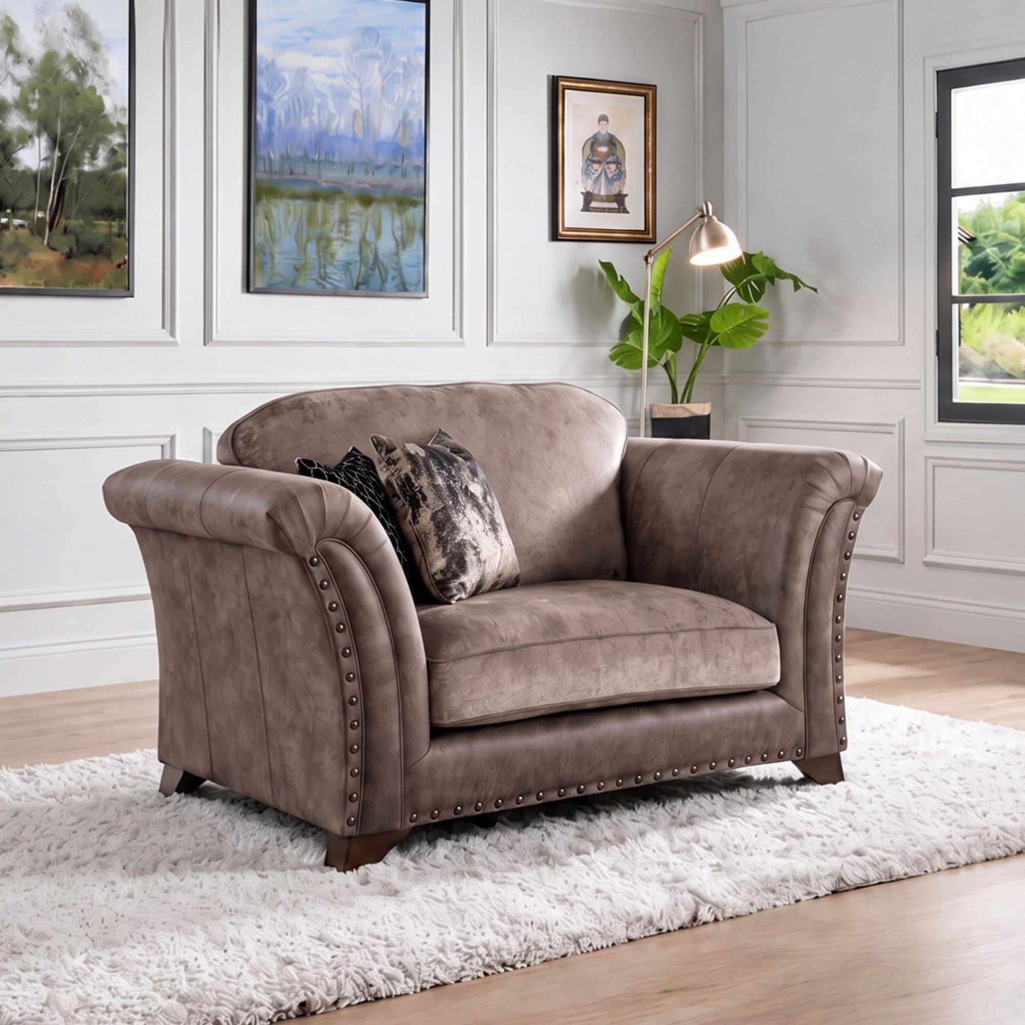 Buoyant Weston Fabric Love Chair - Variation Available