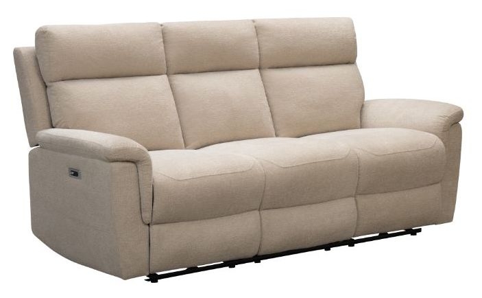 Detroit Sofa - Natural Fabric - 3 Seater