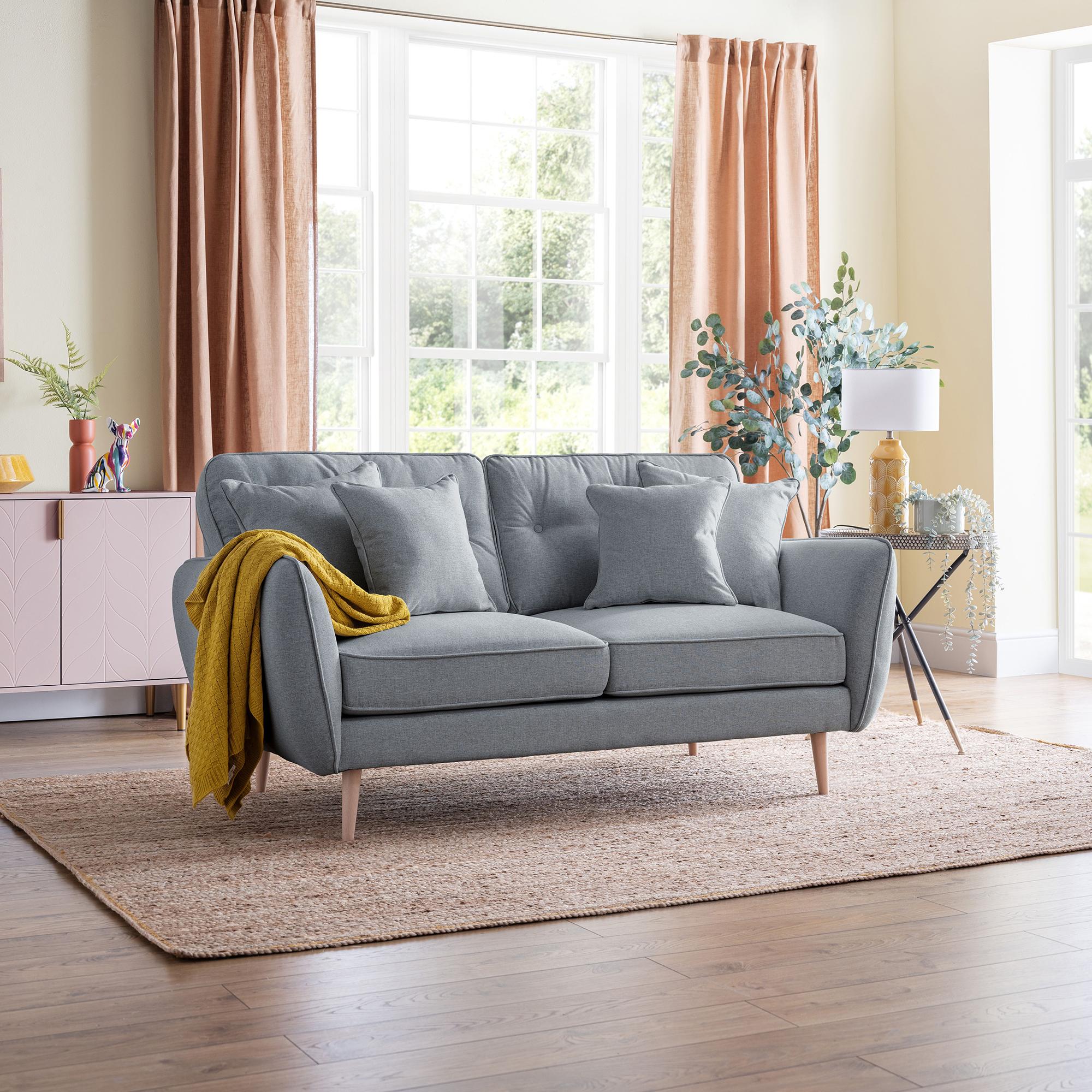 Kendal Sofa - 2 Seater - Petrol Fabric