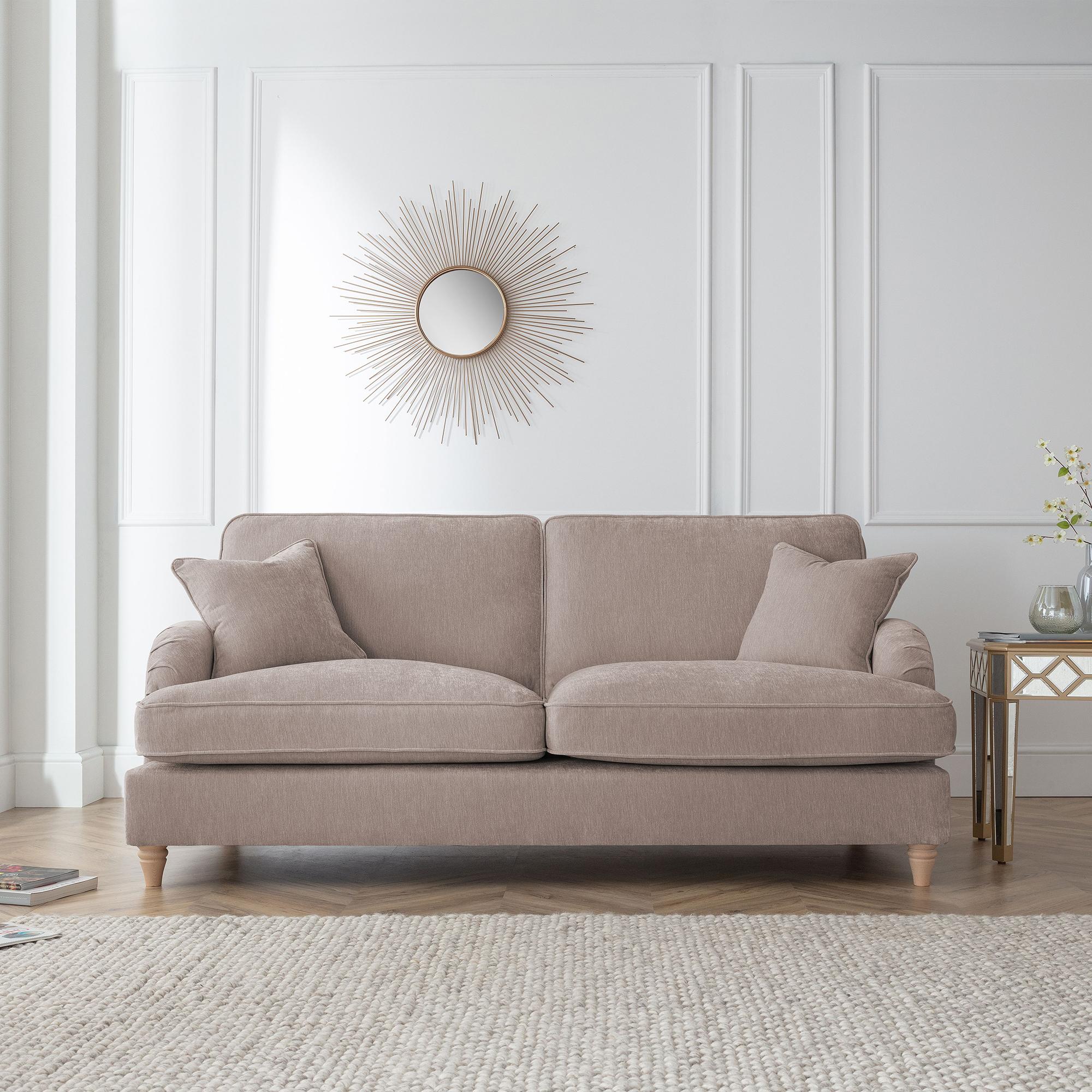 Manhattan Sofa - 3 Seater - Putty Fabric