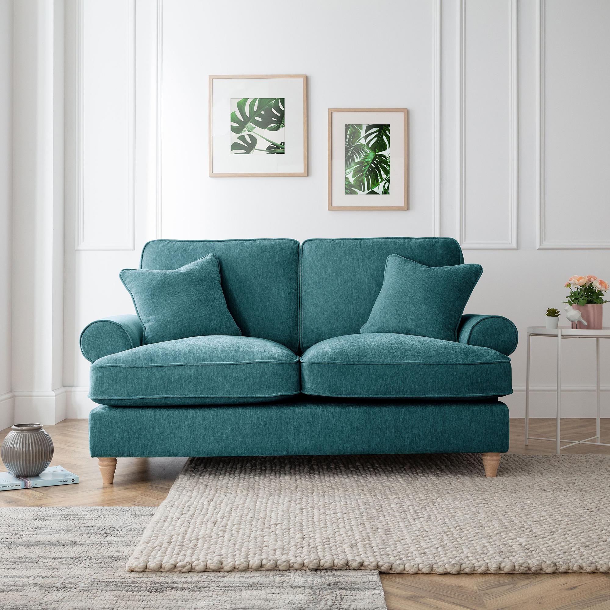 Marigot Sofa - 2 Seater - Emerald Fabric