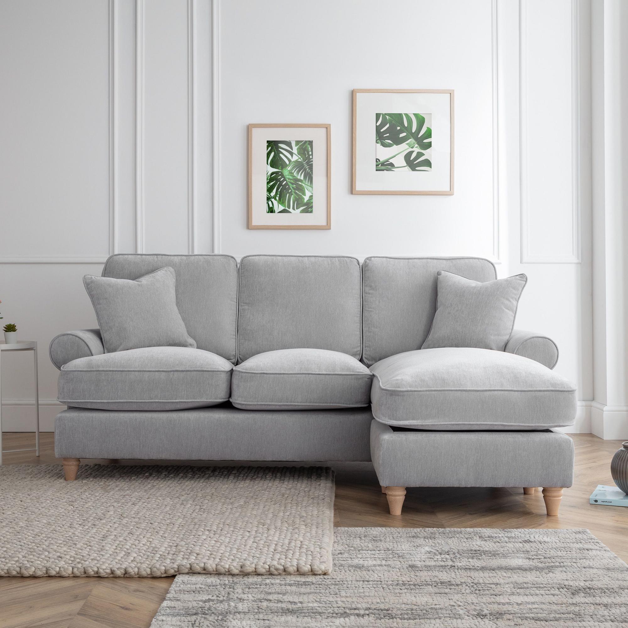 Marigot Corner Sofa - Chaise - RHF - Ice Fabric