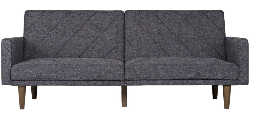 Paxson Sofa Bed - 2 Seater - Dark Grey Linen Fabric - 2110429UK