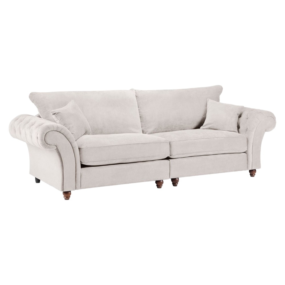 Windsor Sofa - Fullback - Stone - 4 Seater
