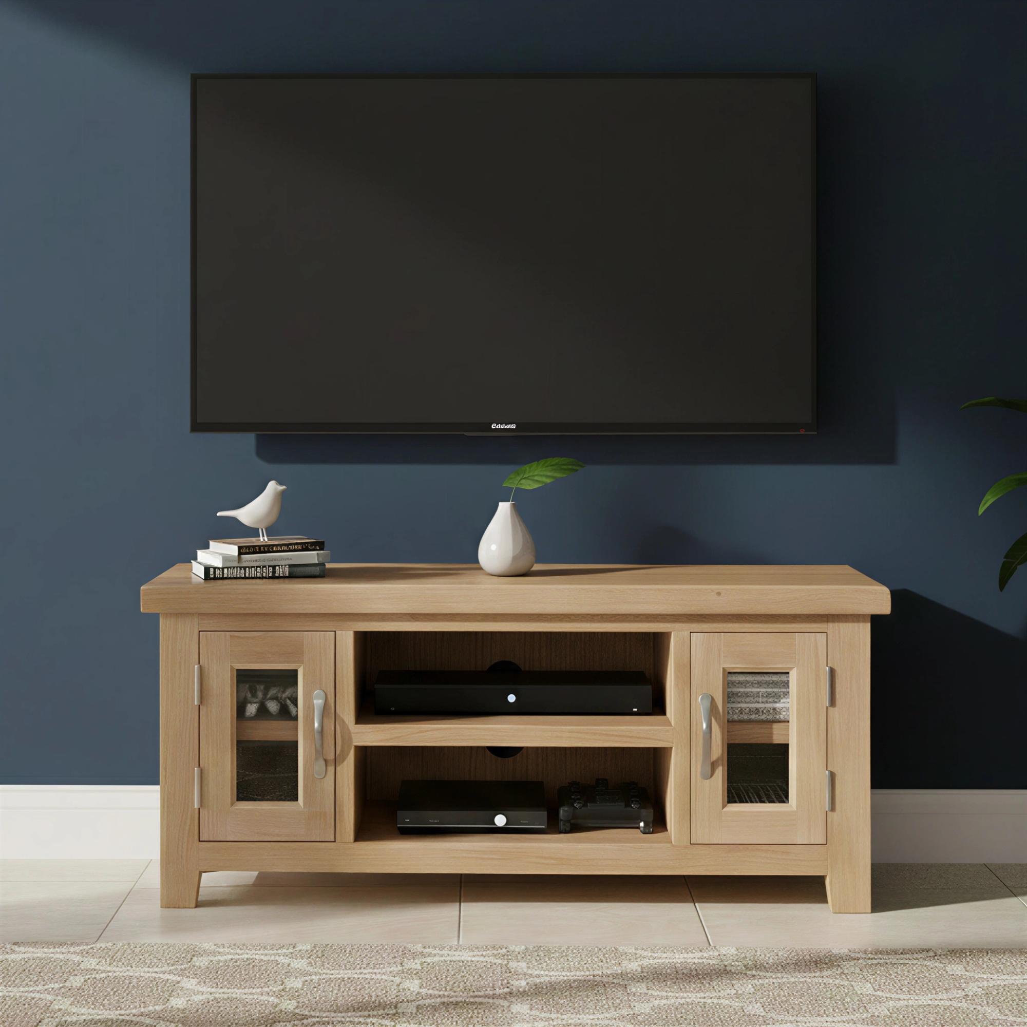 Wilmont TV Unit - 120cm - Oak