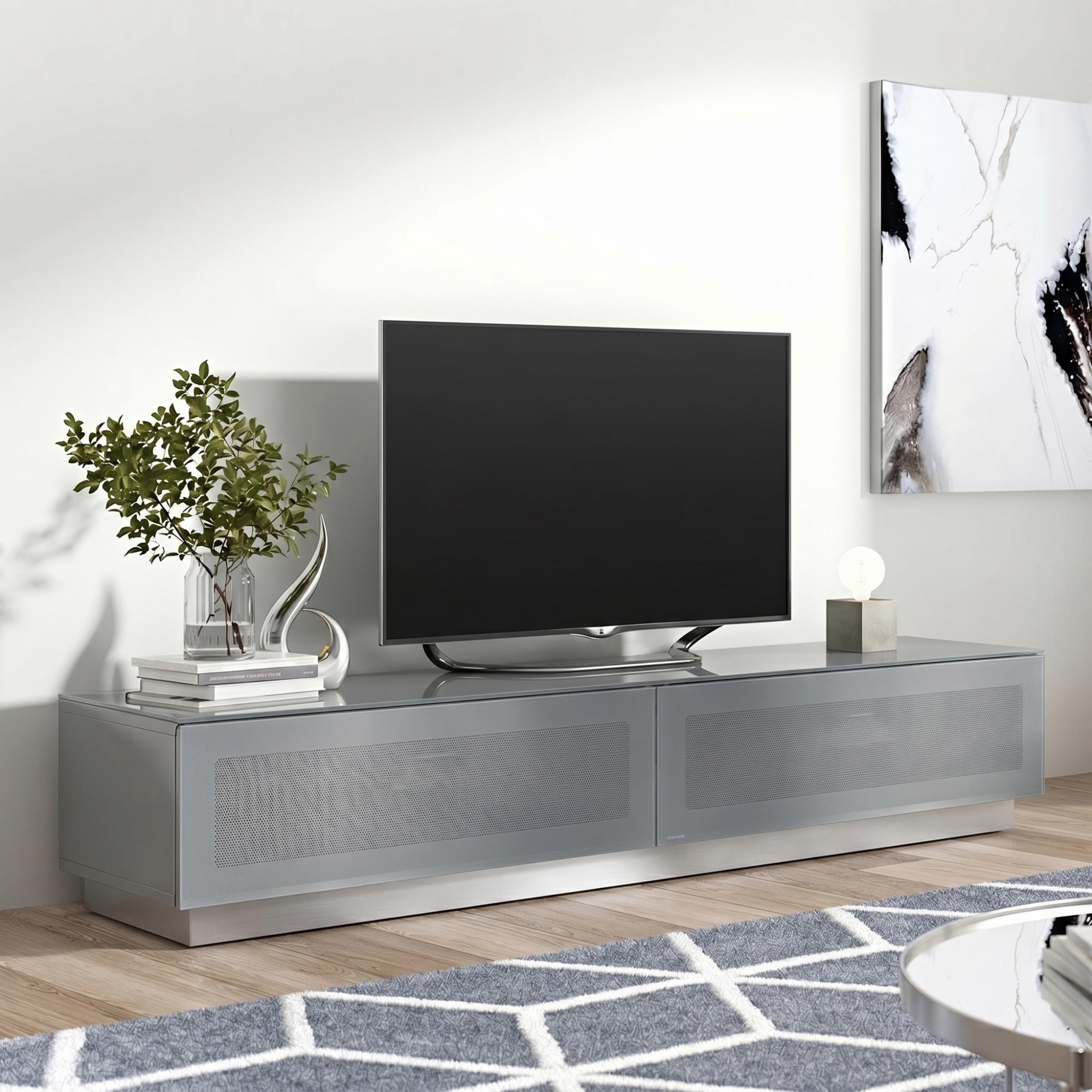 Element TV Stand - Gloss Grey - 170cm - EMTMOD1700-GRY