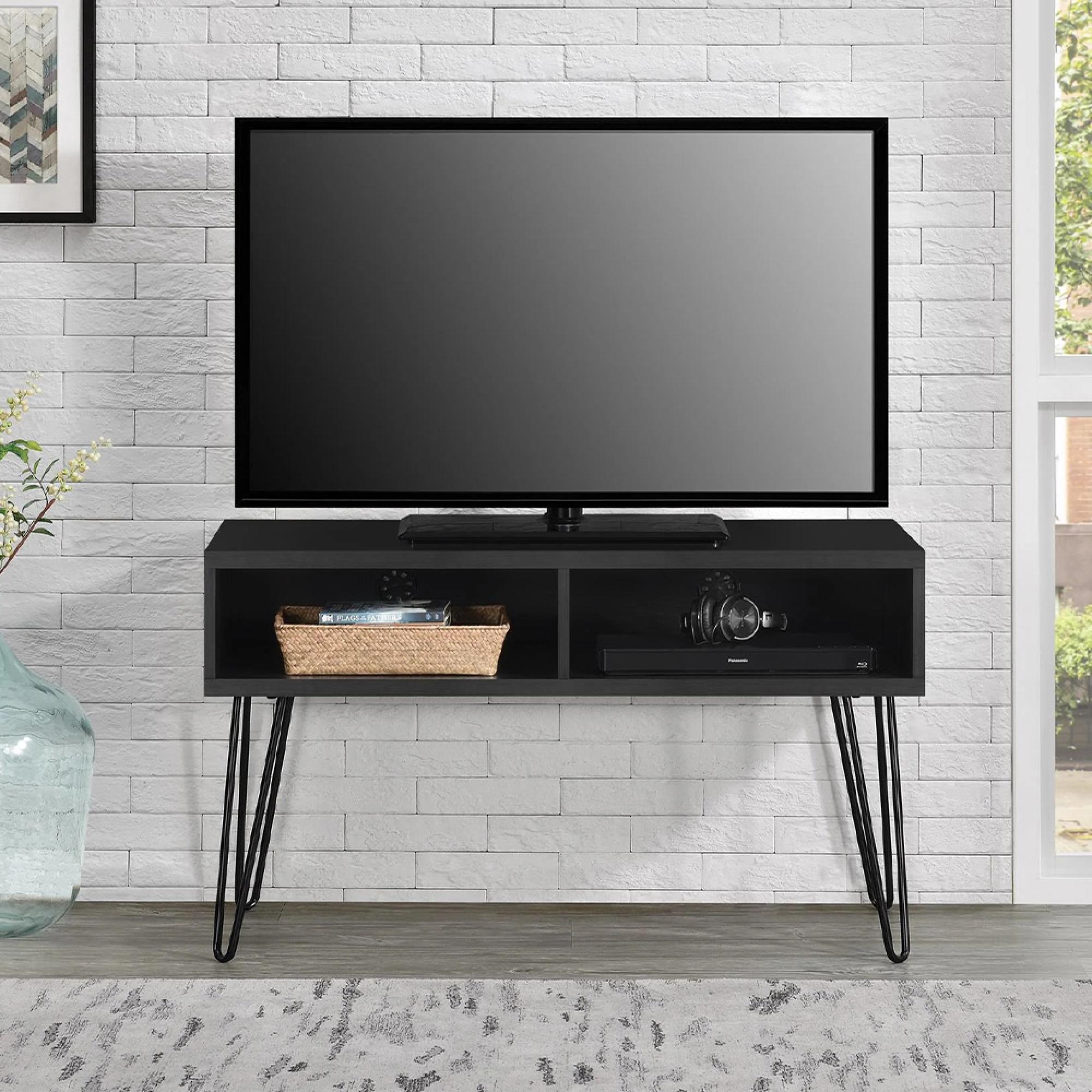 Owen Retro TV Stand - Black Oak - 1748296COMUK