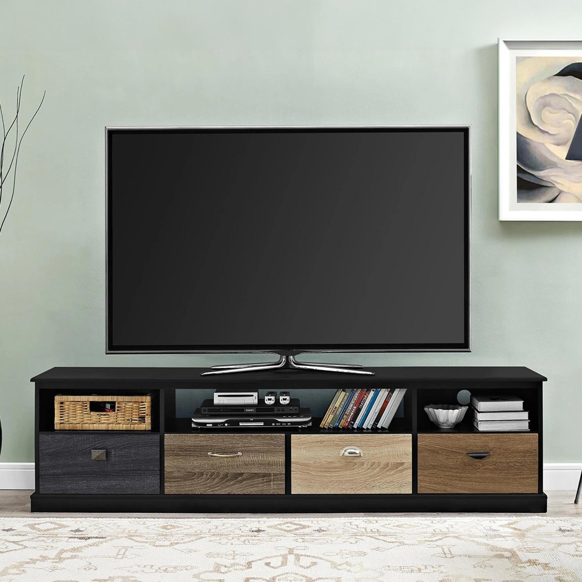 Mercer TV Console - Black - 1773196PCOMUK