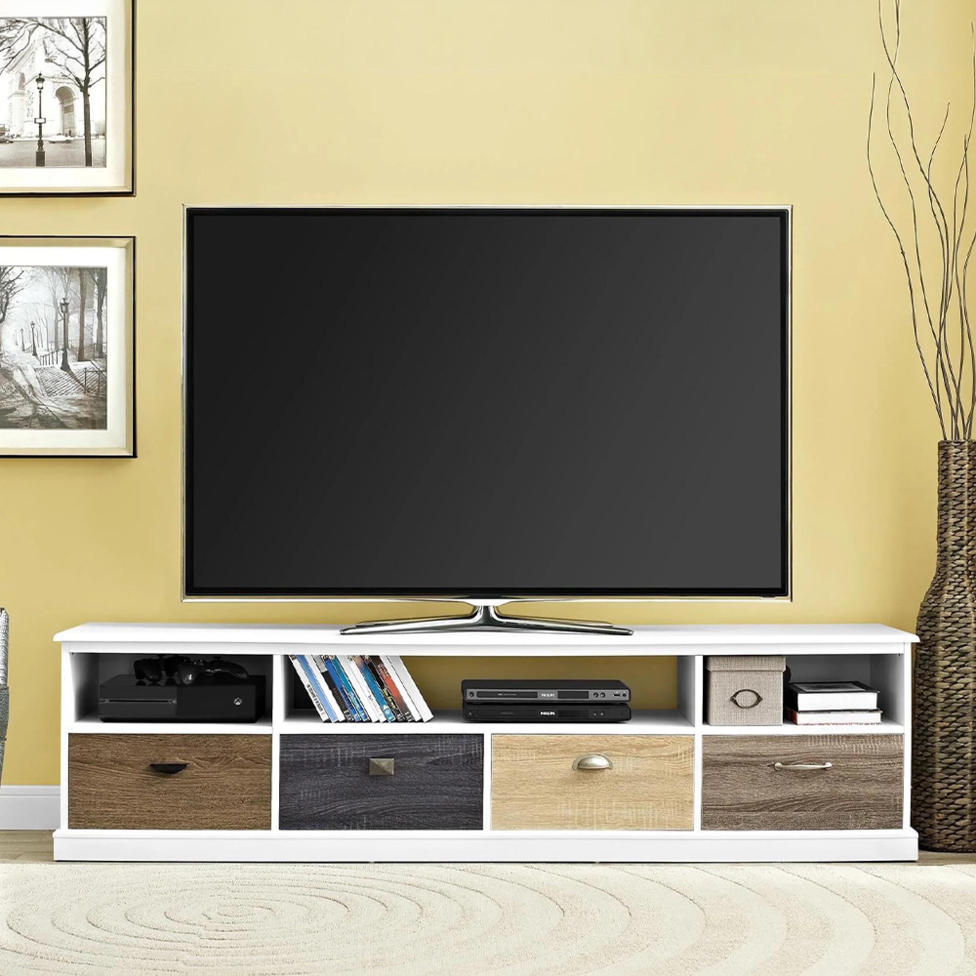 Mercer TV Console - White - 1773096PCOMUK