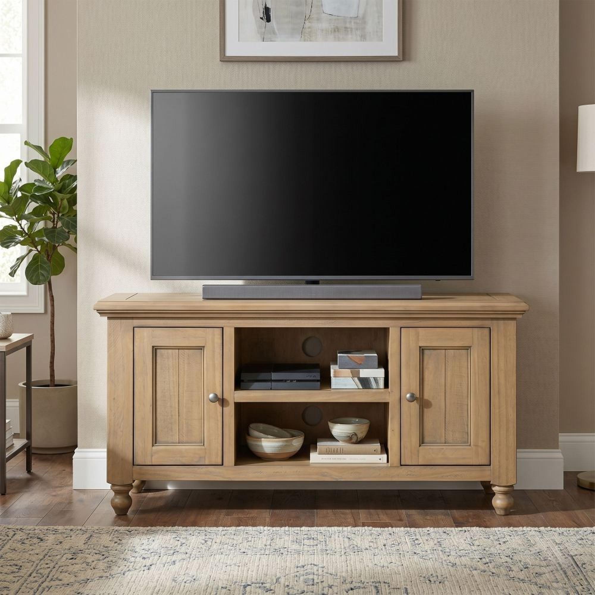 Chateau Standard TV Unit - 2 Door - Natural - Rustic Pine
