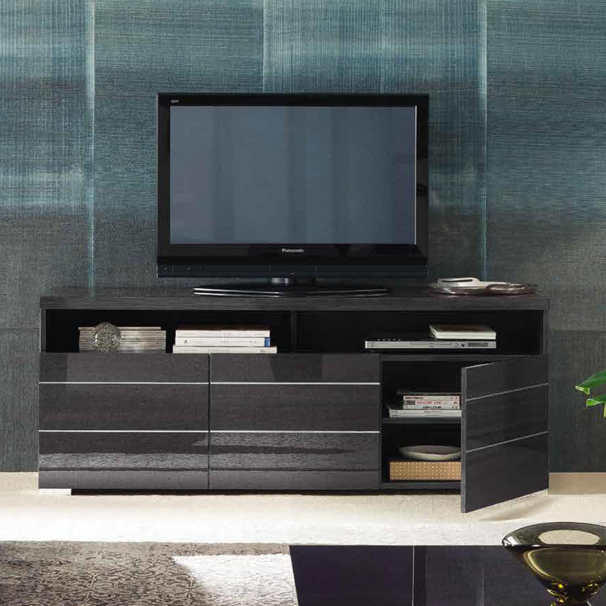 Versilia TV Unit - 165cm - Black