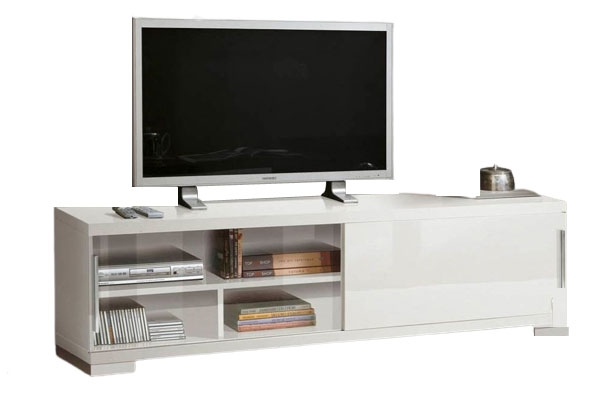 Asti TV Unit - 185cm - White Gloss