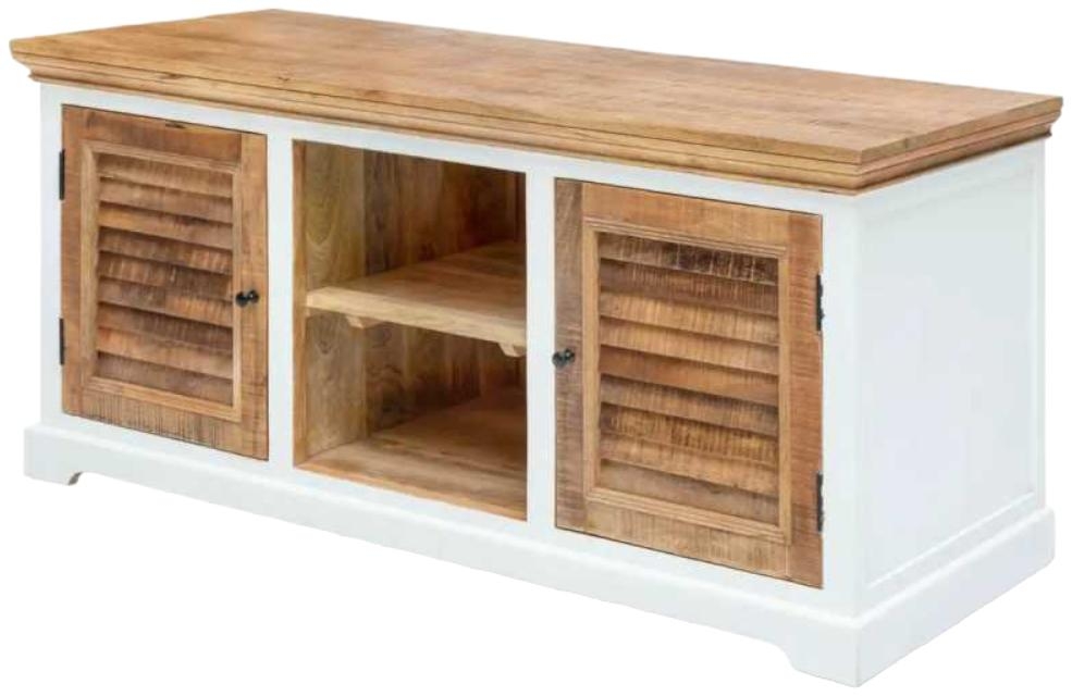 Coastal TV Cabinet - 145cm - White