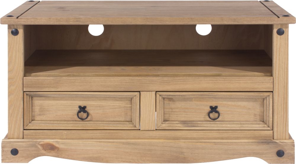 Corona TV Unit - 95cm - Pine Mexican