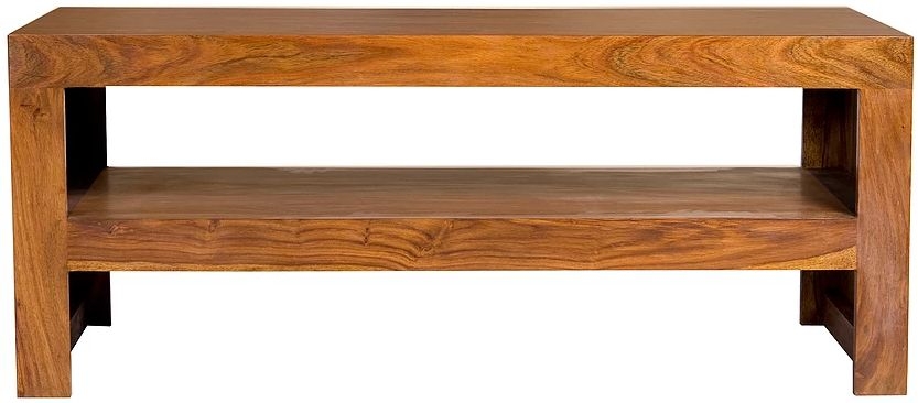 Cuban TV Unit - 110cm - Sheesham Wood