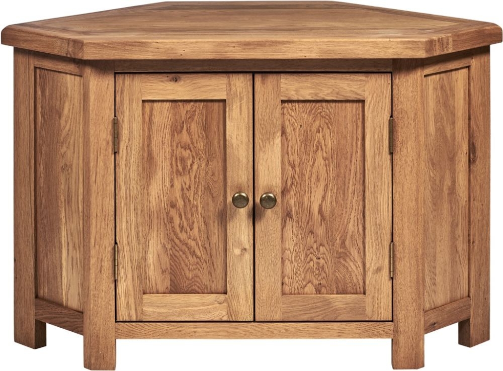 Kent Corner TV Unit - 100cm - Oak