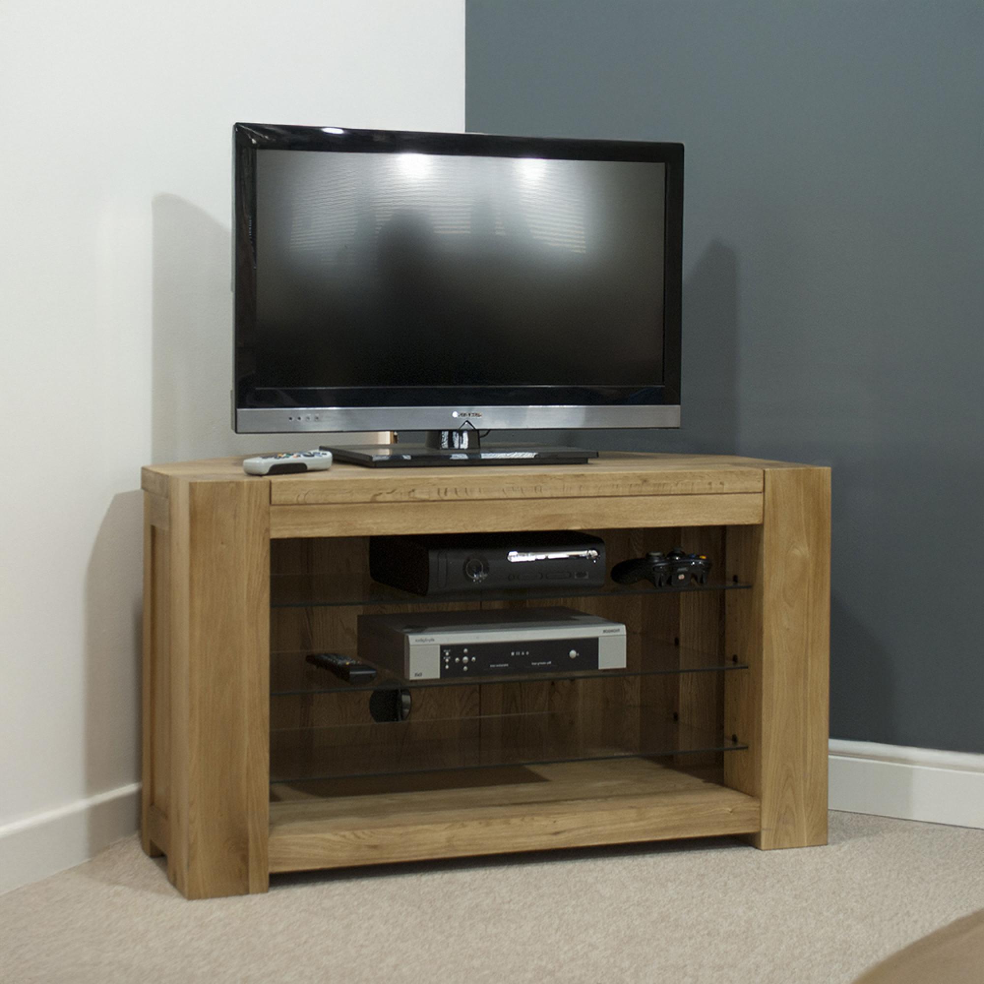 Trend Corner TV Unit - Oak