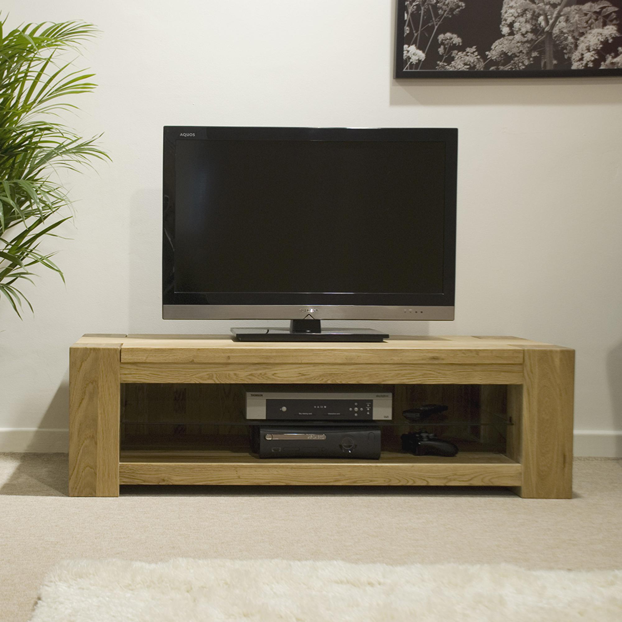Trend Plasma TV Unit - Standard - Oak