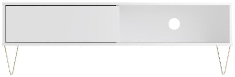Montour TV Unit - Sliding Door - White
