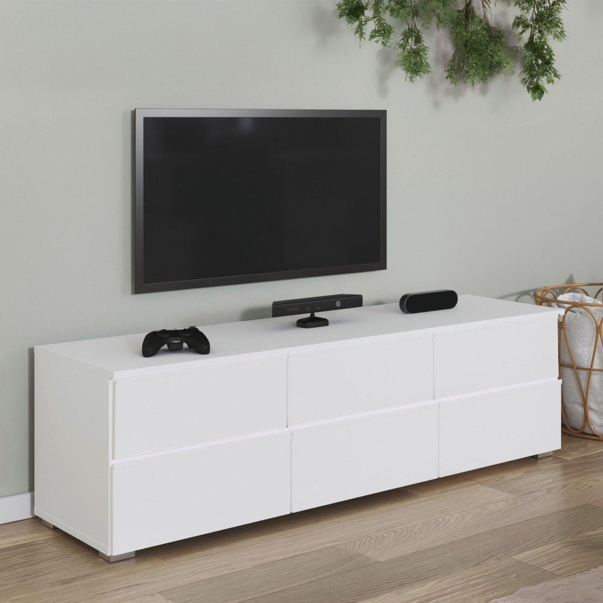 Joel TV Unit - 120cm - Alpine White