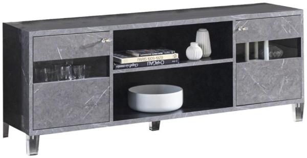 Vittoria TV Unit - 160cm - Grey Italian