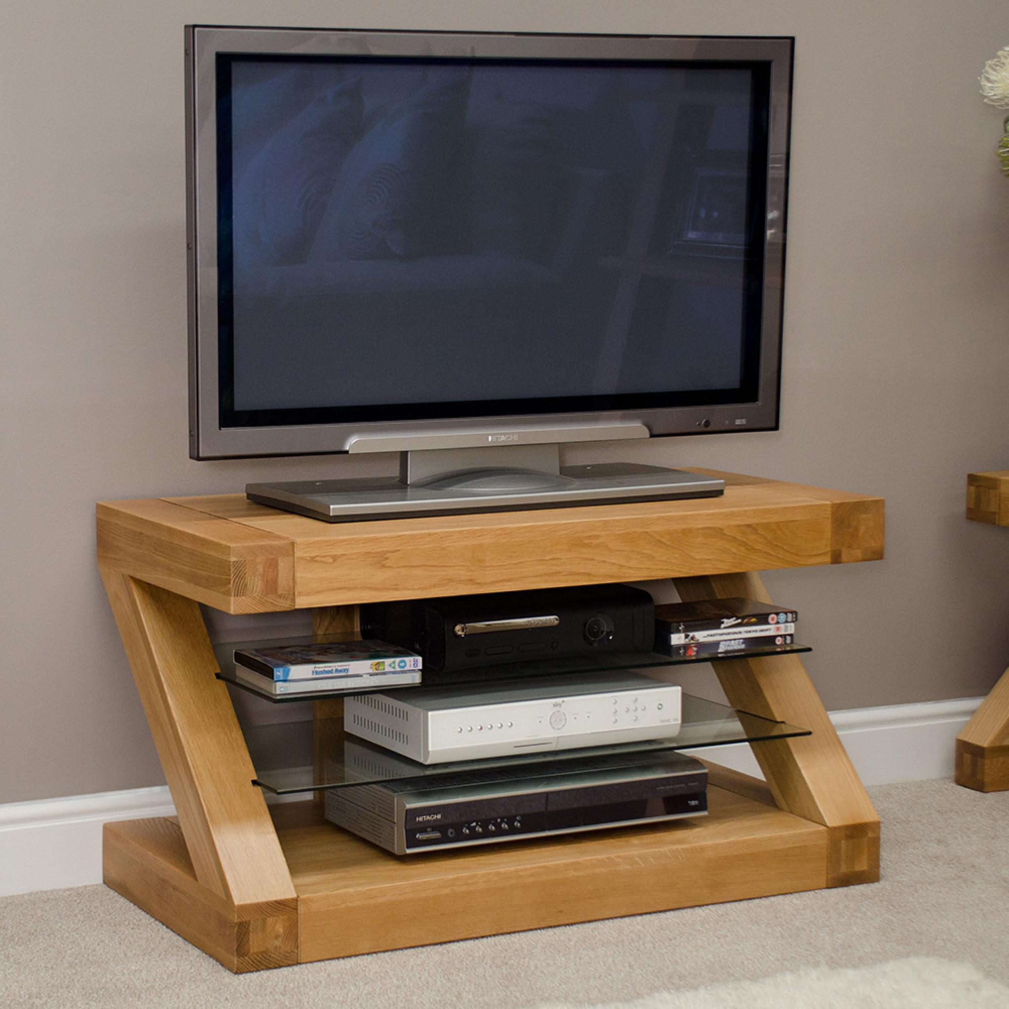 Z Designer TV Unit - Oak
