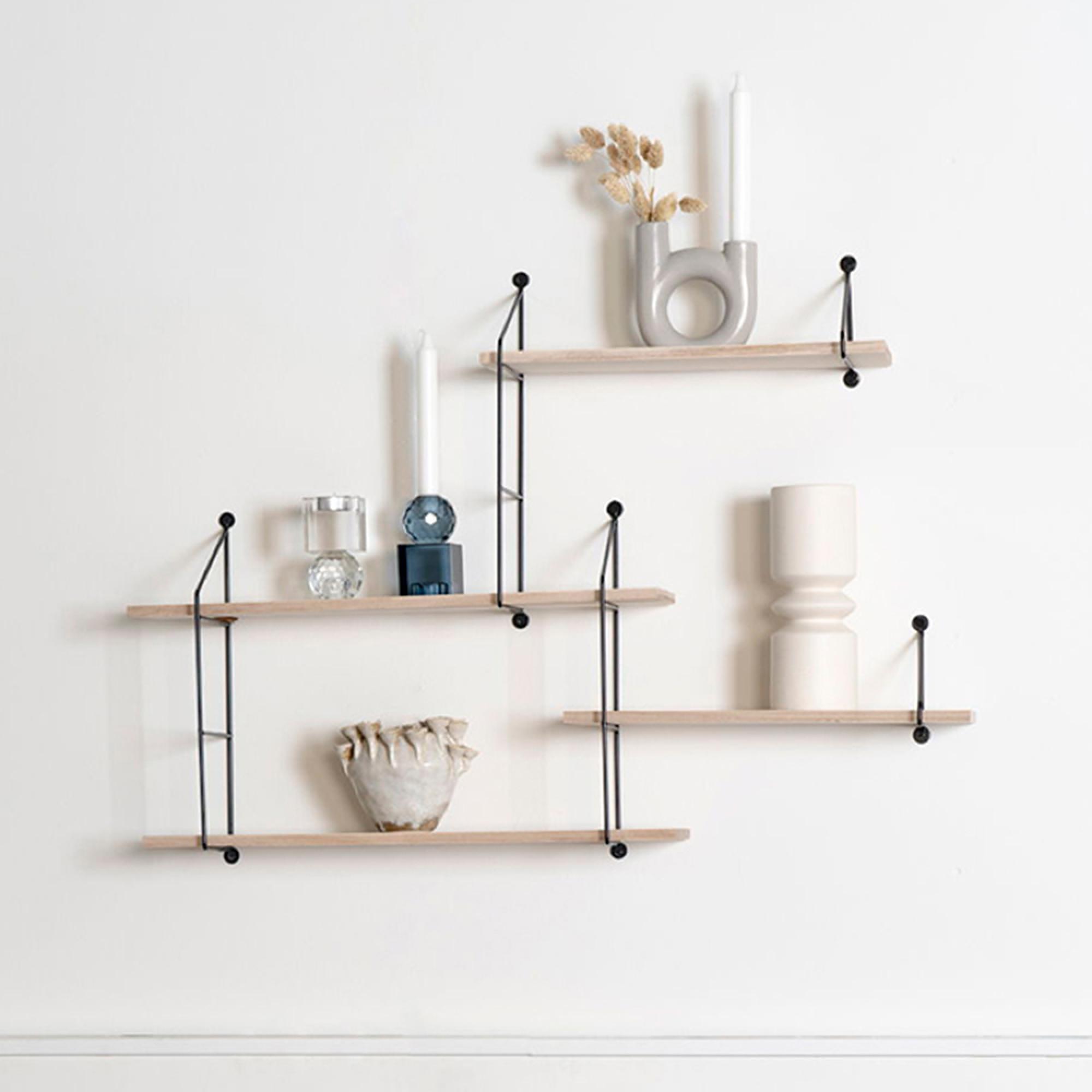 Harlem Wall Shelf - Wood - Natural