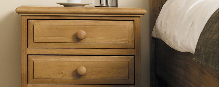 Pine Bedside Cabinets