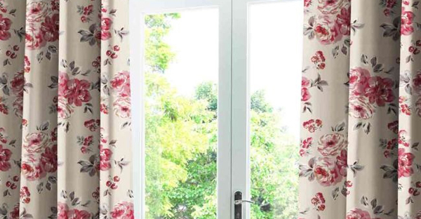 Flowers and Leaves Curtains